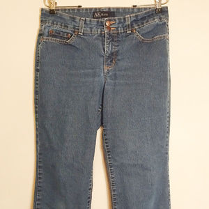 Anne Klein Womens Bootcut Jeans Sz 8